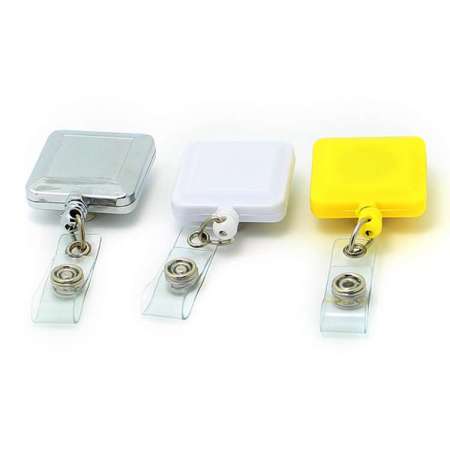 High Quality Customized Design Card Holder Badge holder retractable Reels with Logo