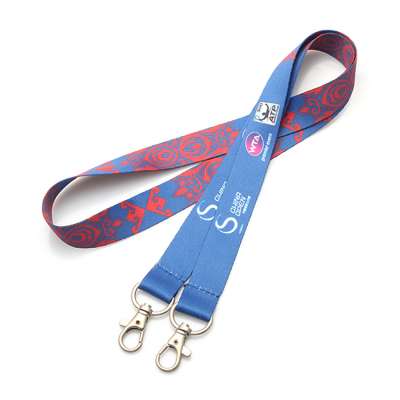 Full color printing custom dye-sublimation fashion lanyard