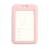 Direct sale different colors PP id card holder for employee