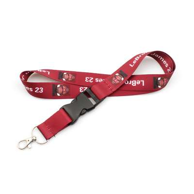 Promotional high quality custom nfl team lanyard