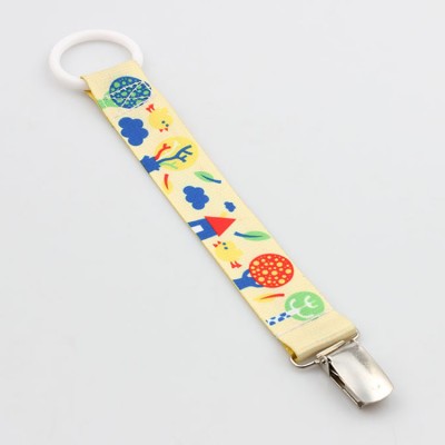 Wholesale lovely design baby feeding personalized pacifier clip