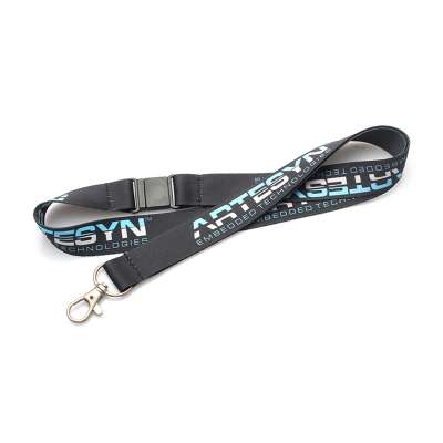 Free Sample Promotional Cheap Custom Printed Polyester Neck Lanyard With Logo