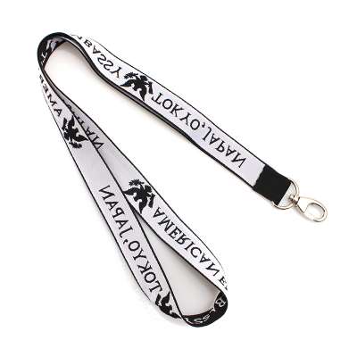 Promotional Cheap Custom Woven Embroidered Lanyard