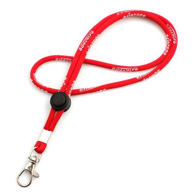 New popular beautiful woven custom figured lanyard