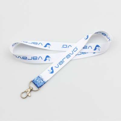 Hot sales heated transfer polyester customized logo printing cool Lanyards for car keys